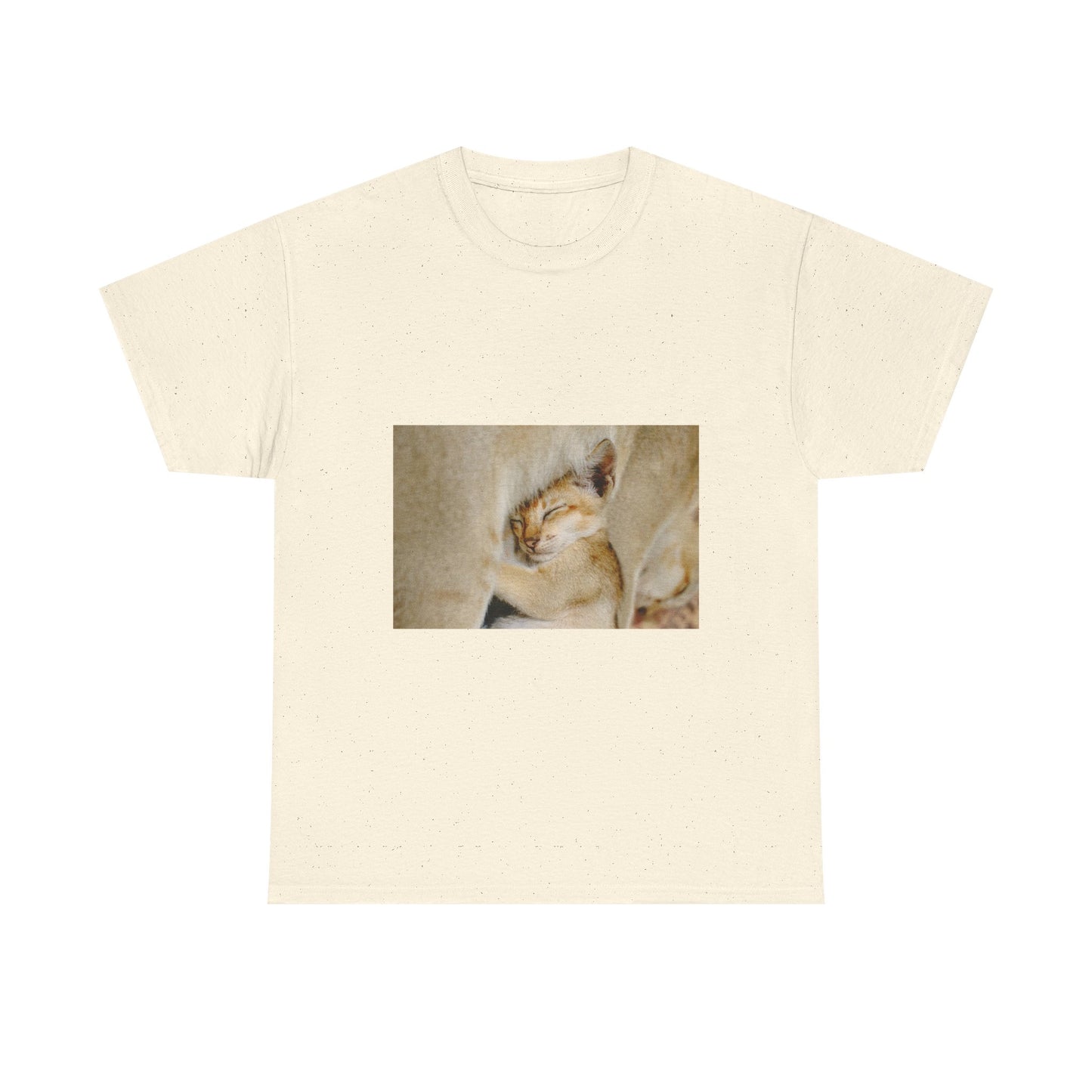 Sleeping Lion Cub T‑Shirt — Cute Wildlife Photo Tee