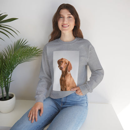 Hungarian Vizsla Sweatshirt | maximalist design Hungarian Vizsla