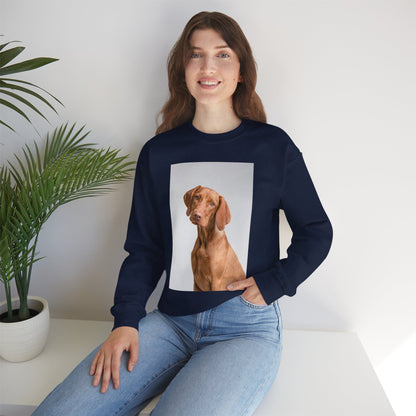 Hungarian Vizsla Sweatshirt | maximalist design Hungarian Vizsla
