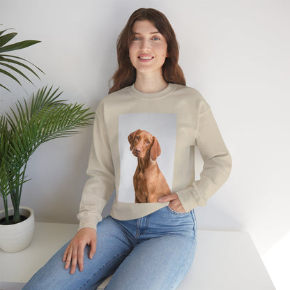 Hungarian Vizsla Sweatshirt | maximalist design Hungarian Vizsla
