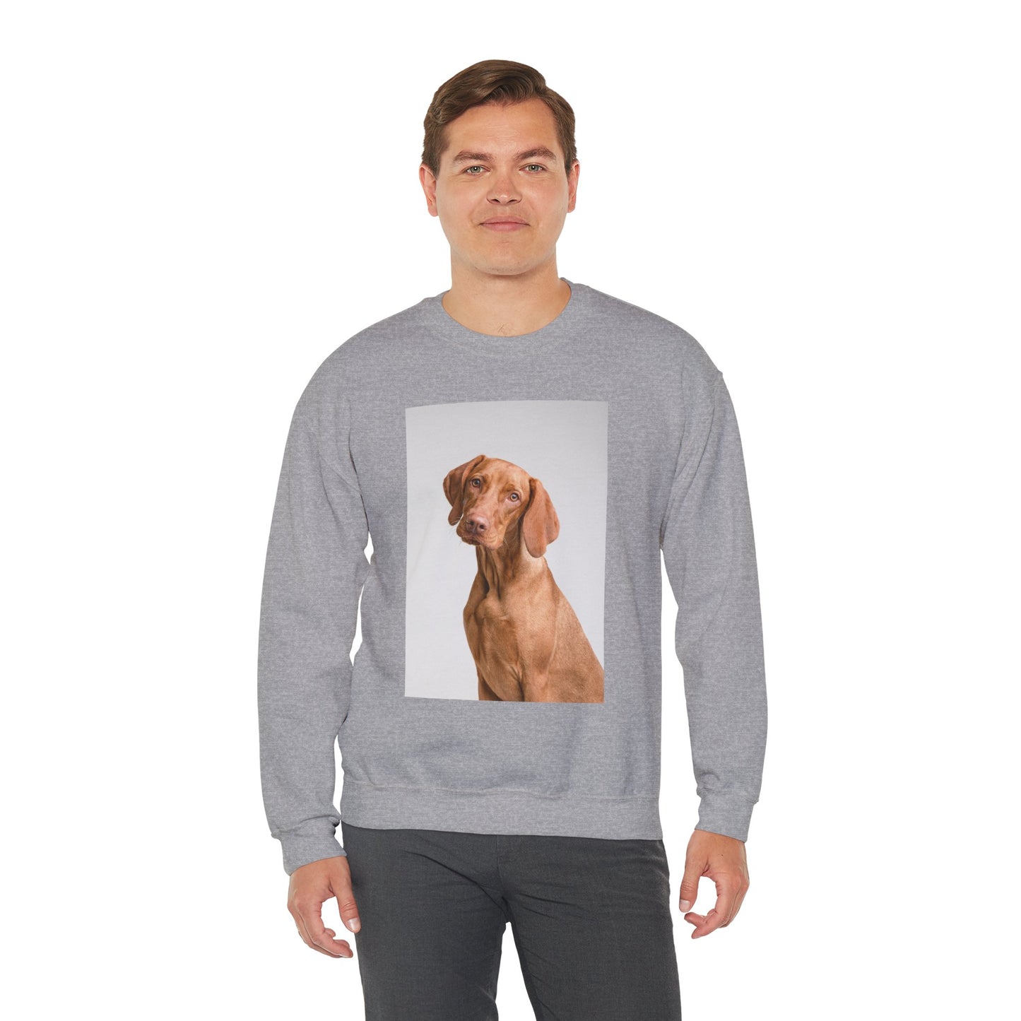 Hungarian Vizsla Sweatshirt | maximalist design Hungarian Vizsla