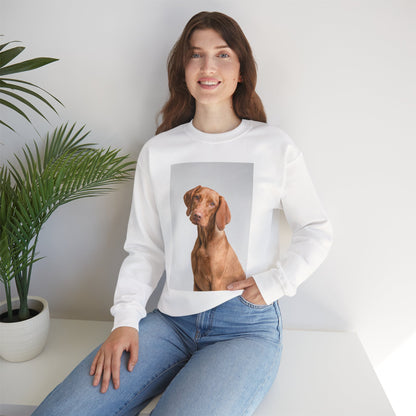 Hungarian Vizsla Sweatshirt | maximalist design Hungarian Vizsla