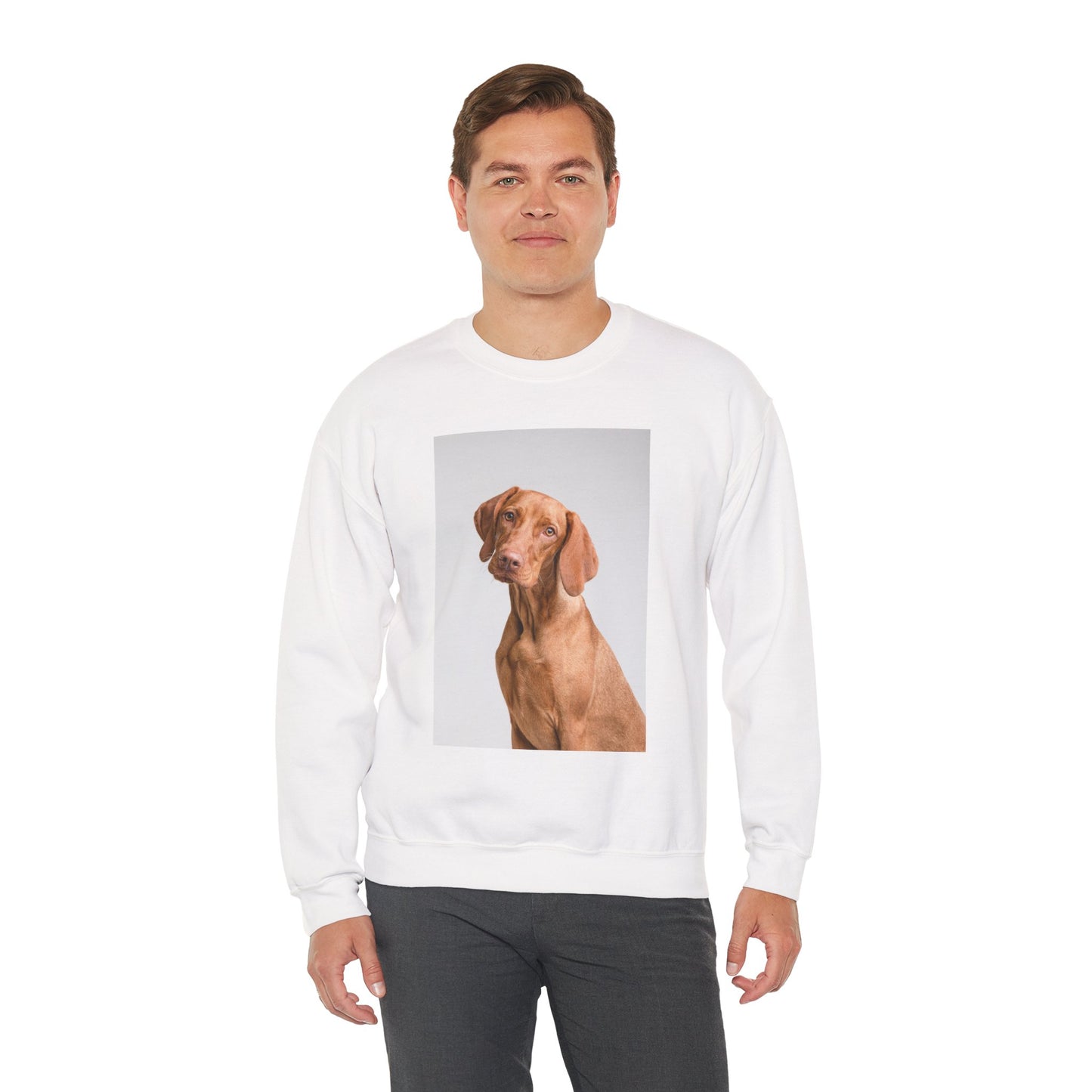 Hungarian Vizsla Sweatshirt | maximalist design Hungarian Vizsla